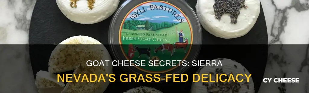 is sierra nevada goat cheese grass fed