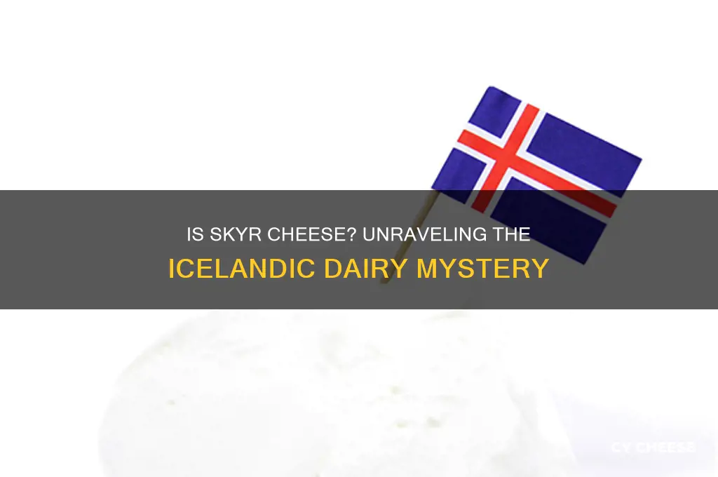 is skyr a cheese