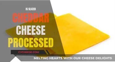 Cheddar Cheese Slicing: Processed or Not?