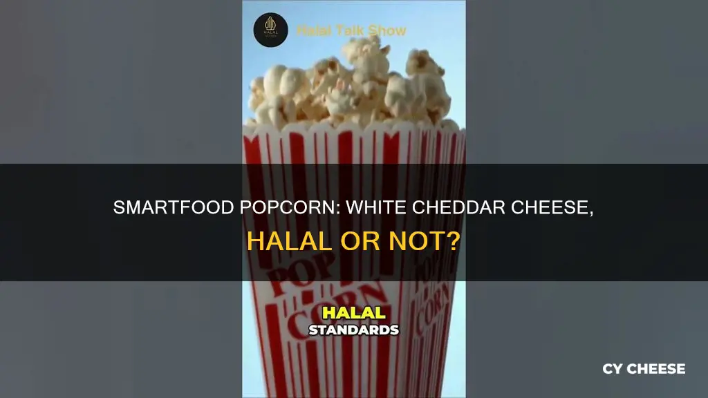 is smartfood popcorn white cheddar cheese halal