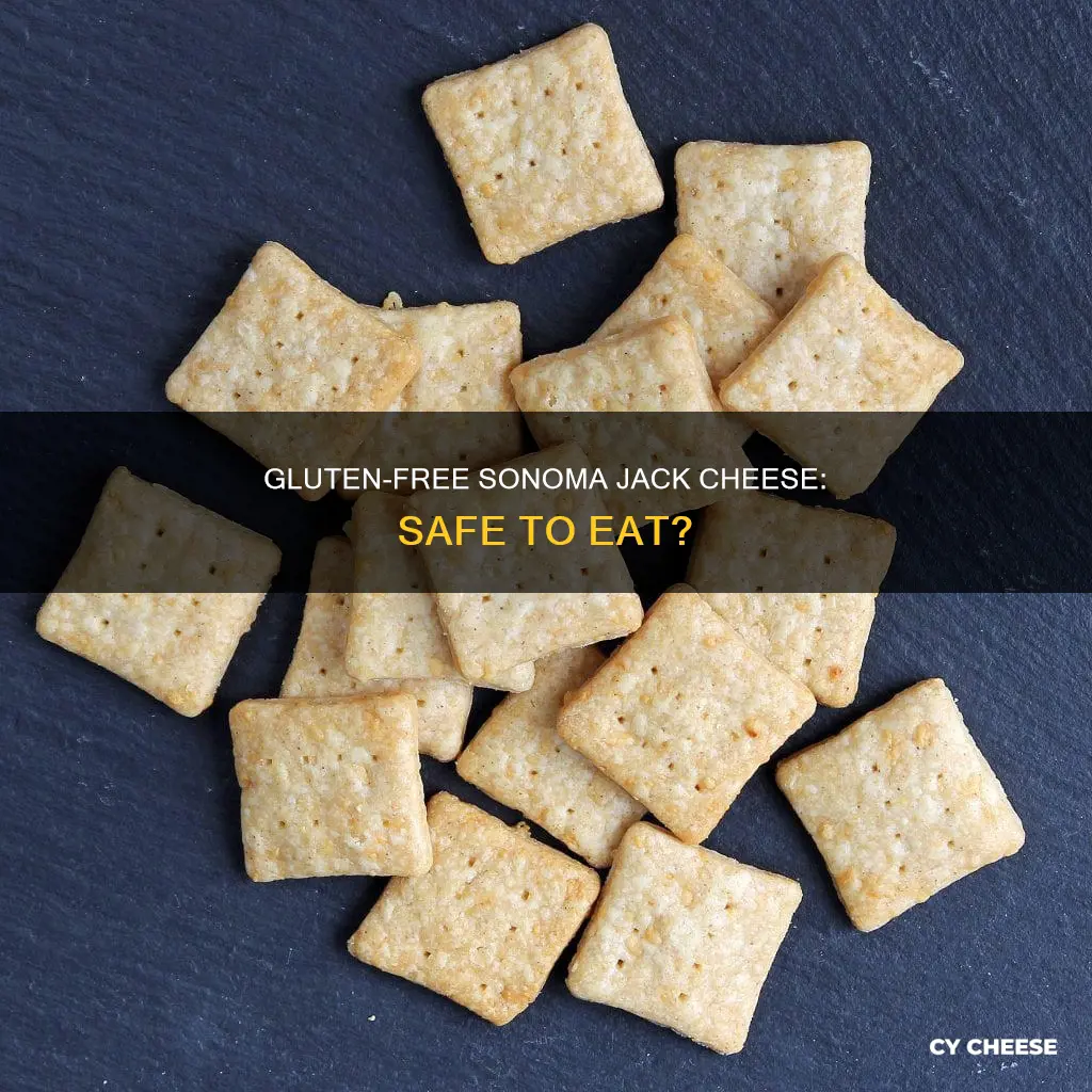 is sonoma jack cheese gluten free