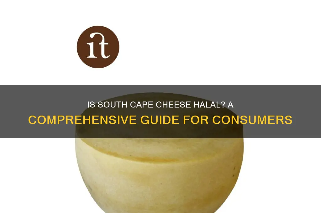 is south cape cheese halal