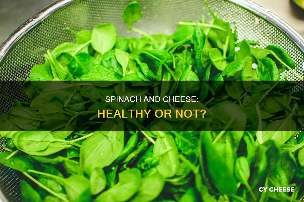 is spinach and cheese healthy