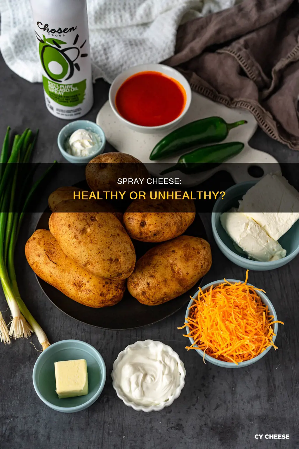 is spray cheese healthy