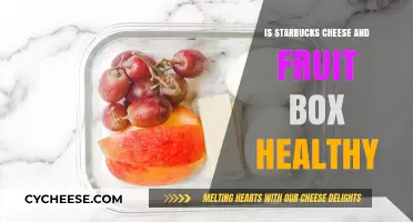 Starbucks' Cheese and Fruit Box: Healthy or Not?