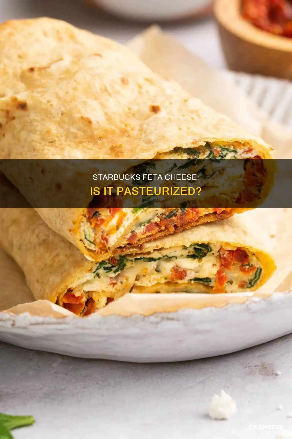 is starbucks feta cheese pasteurized