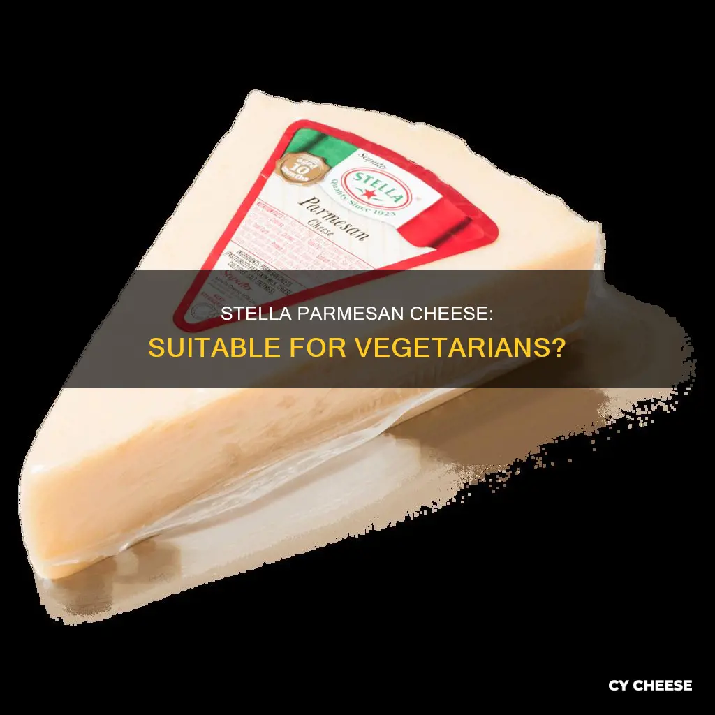 is stella parmesan cheese vegetarian