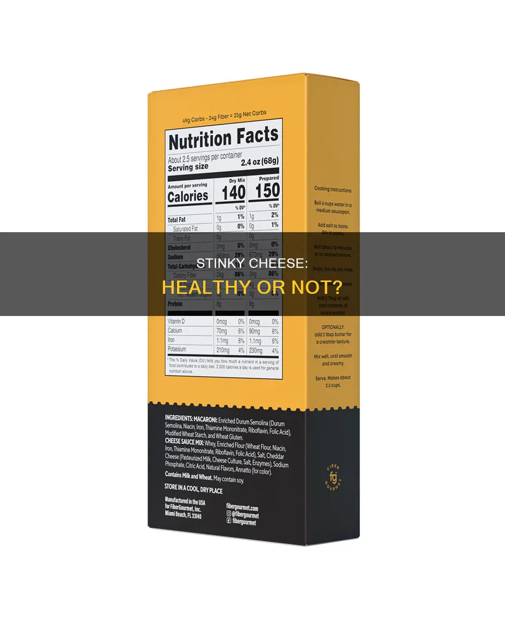 is stinky cheese healthy