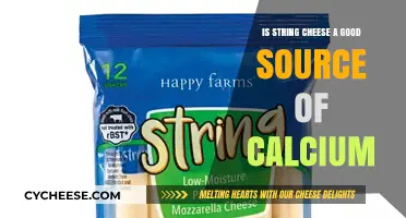 String Cheese and Calcium: A Nutritious Snack Option?