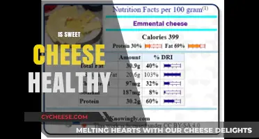 Sweet Cheese: Healthy or Not?