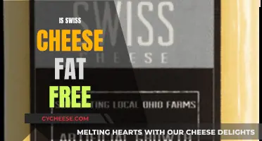 Swiss Cheese: Fat-Free or Not?