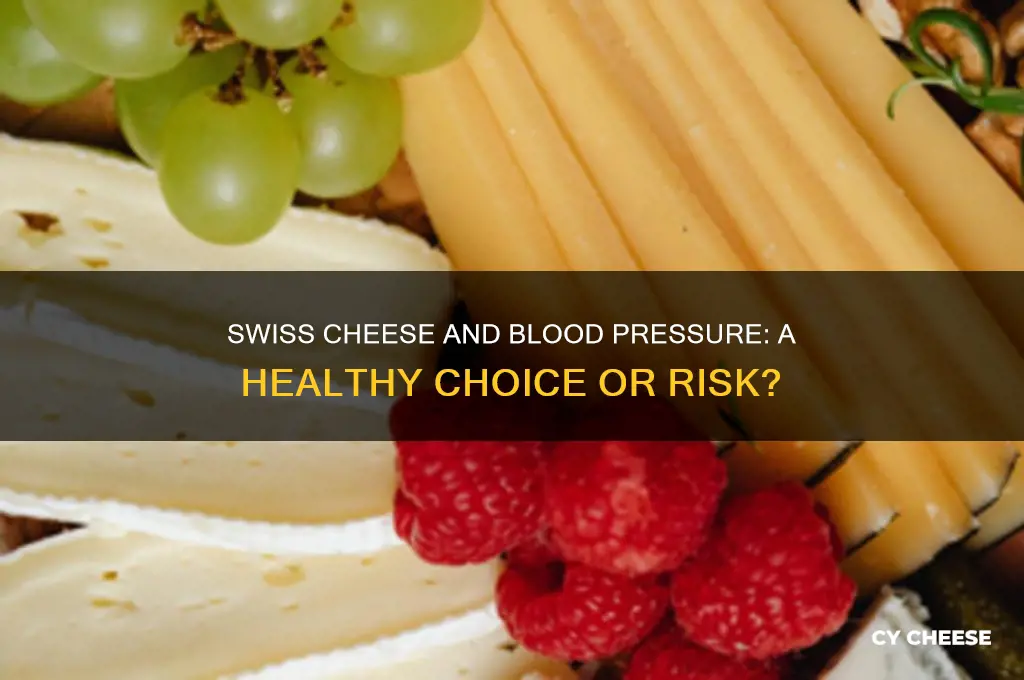 is swiss cheese good for high blood pressure