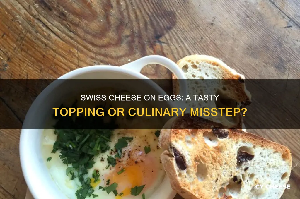 is swiss cheese good on eggs