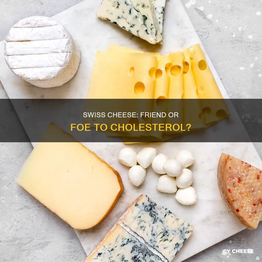 is swiss cheese goof for your chlosteral