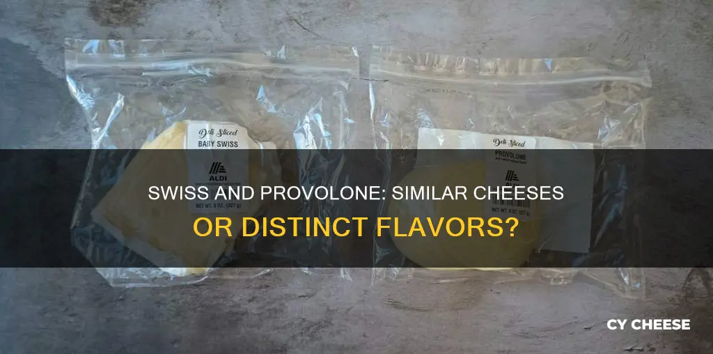 is swiss cheese like provolone