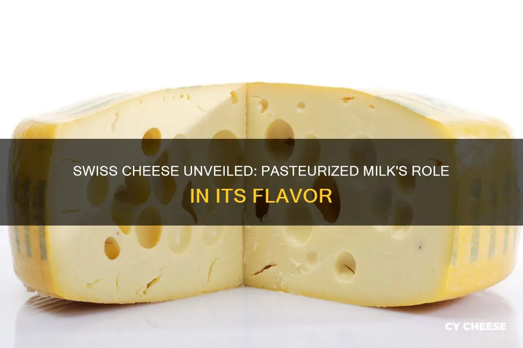 is swiss cheese made from pasteurized milk