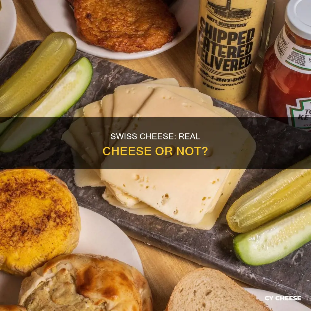 is swiss cheese real chese