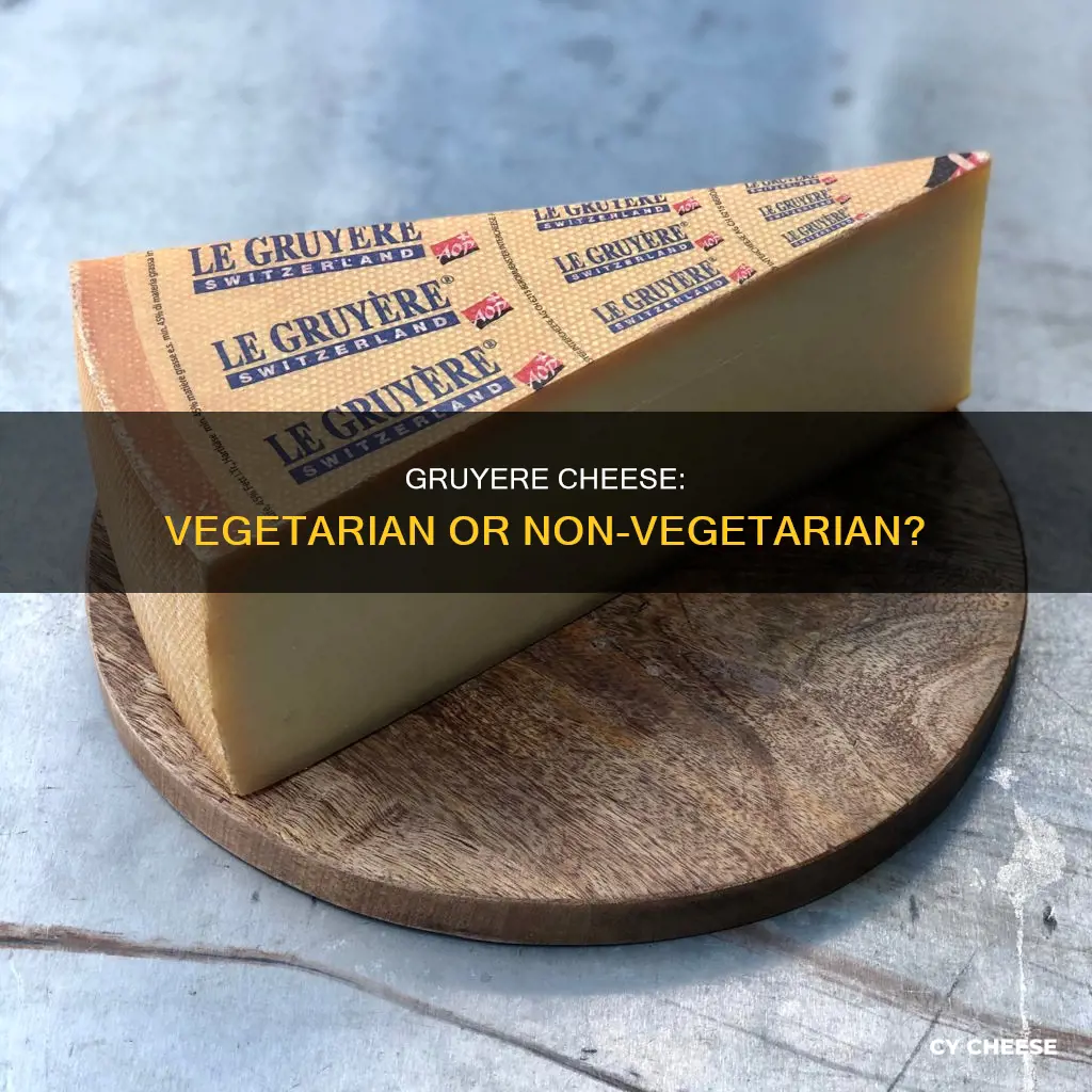 is swiss gruyere cheese vegetarian