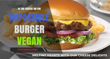 Is the Cheese on the Impossible Burger Vegan? Unraveling the Mystery