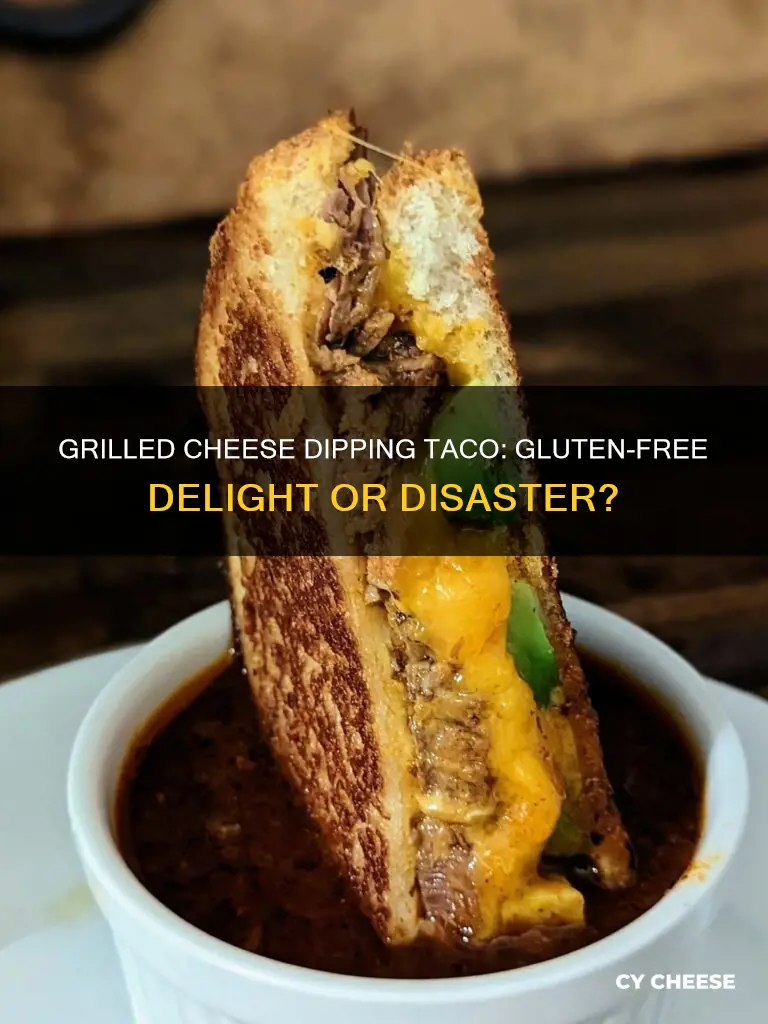 is the grilled cheese dipping taco gluten free