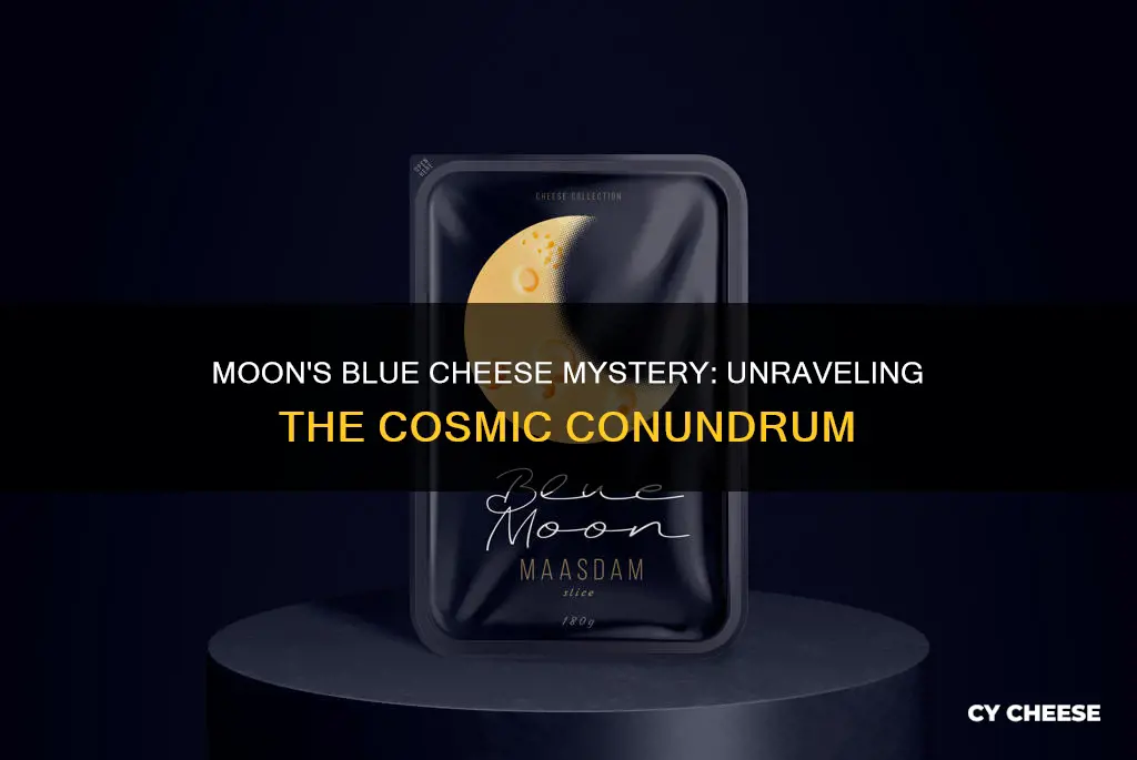 is the moon made of blue cheese yes or no