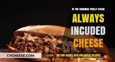 Does the Original Philly Cheesesteak Always Include Cheese?
