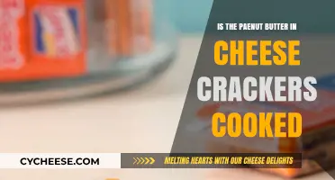 How Peanut Butter in Cheese Crackers is Prepared