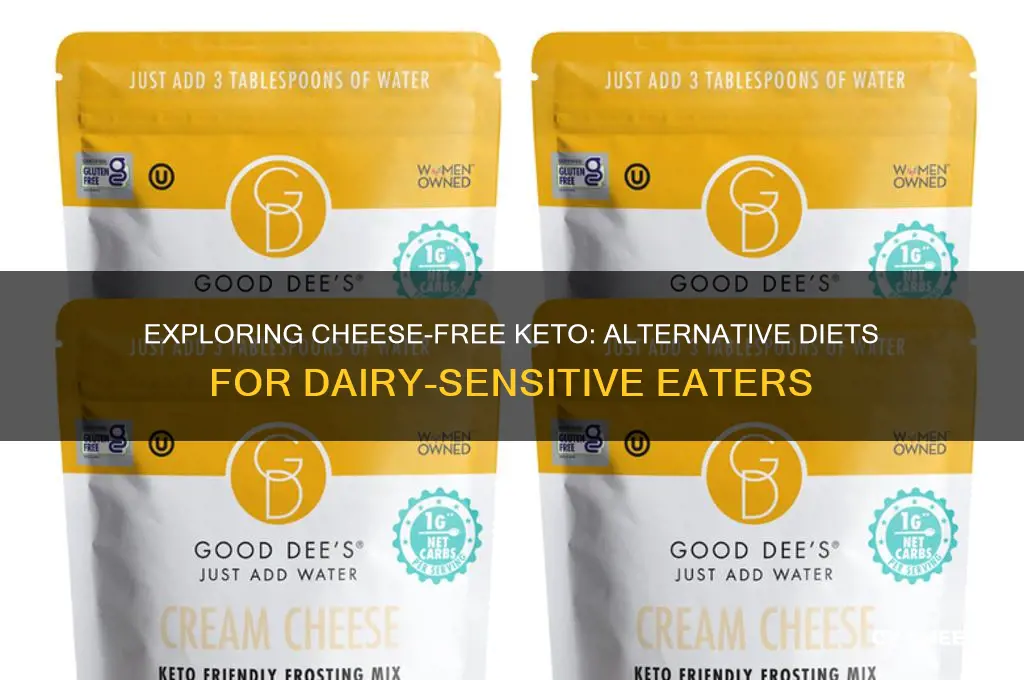 is there a alternative keto diet eithput cheese