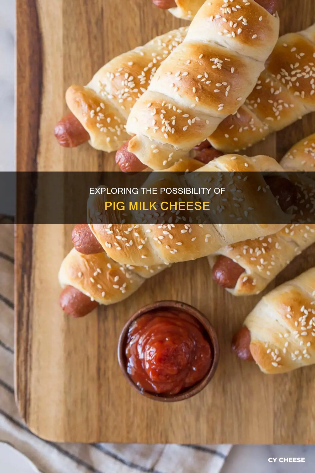 is there a cheese made from pigs milk