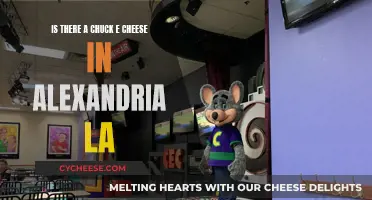 Where's Chuck E. Cheese in Alexandria, Louisiana?