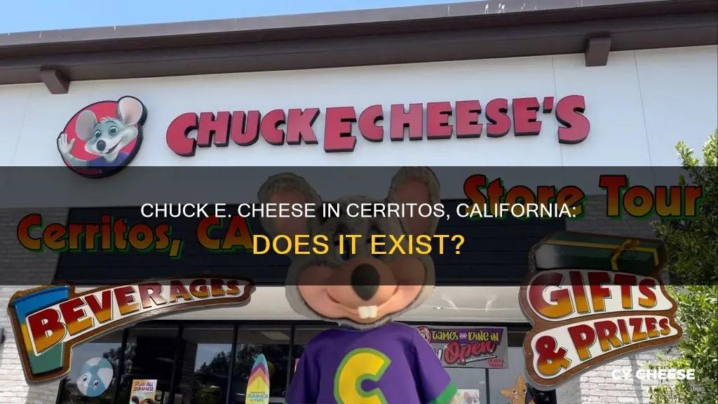 is there a chuck e cheese in cerritos california