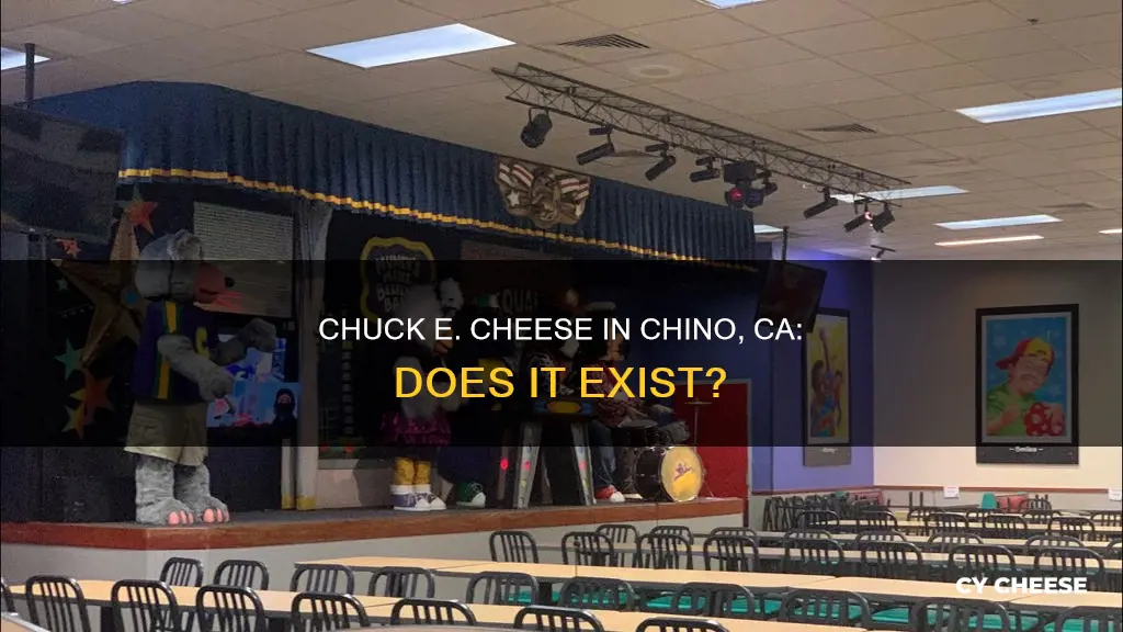 is there a chuck e cheese in chino ca