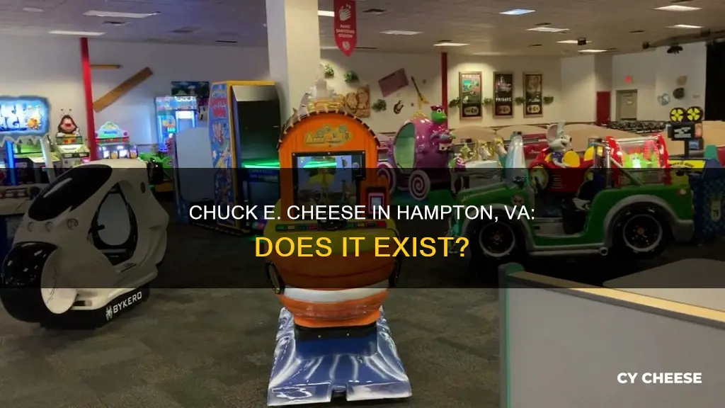 is there a chuck e cheese in hampton va