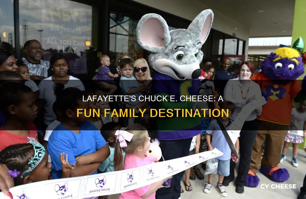 is there a chuck e cheese in lafayette la