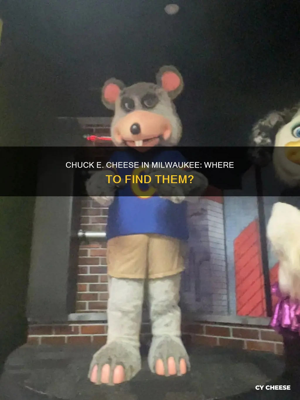 is there a chuck e cheese in milwaukee wi