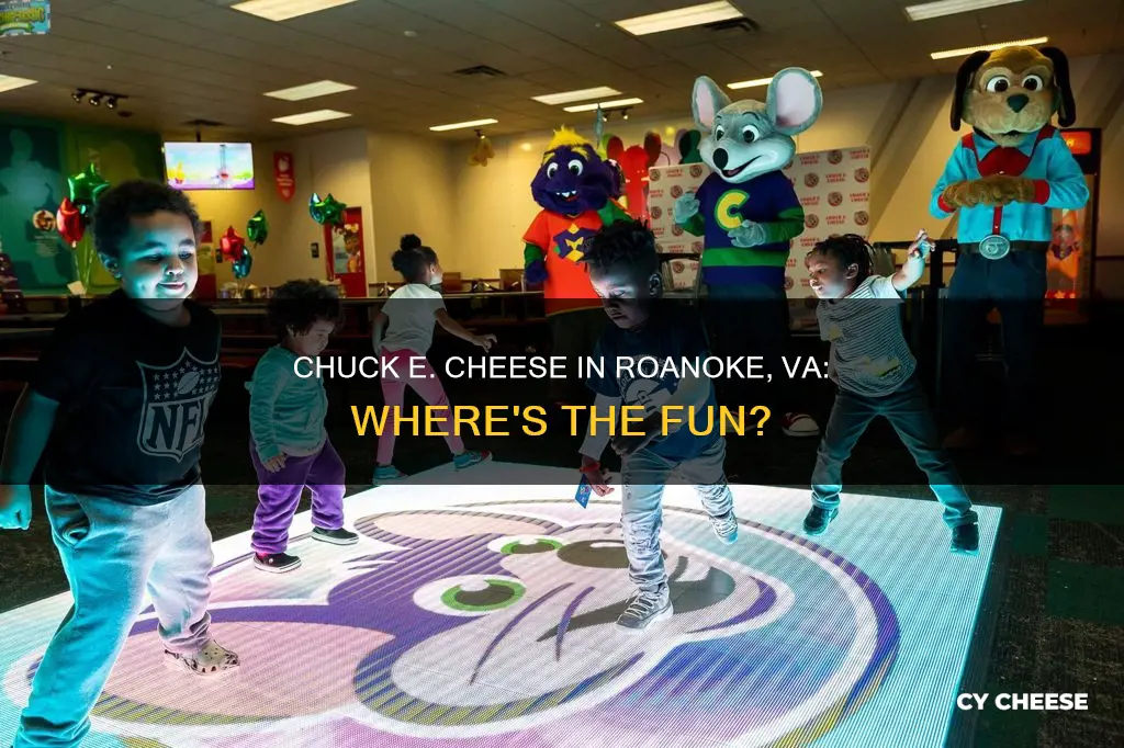 is there a chuck e cheese in roanoke va