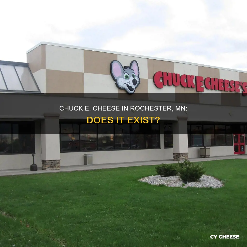 is there a chuck e cheese in rochester mn