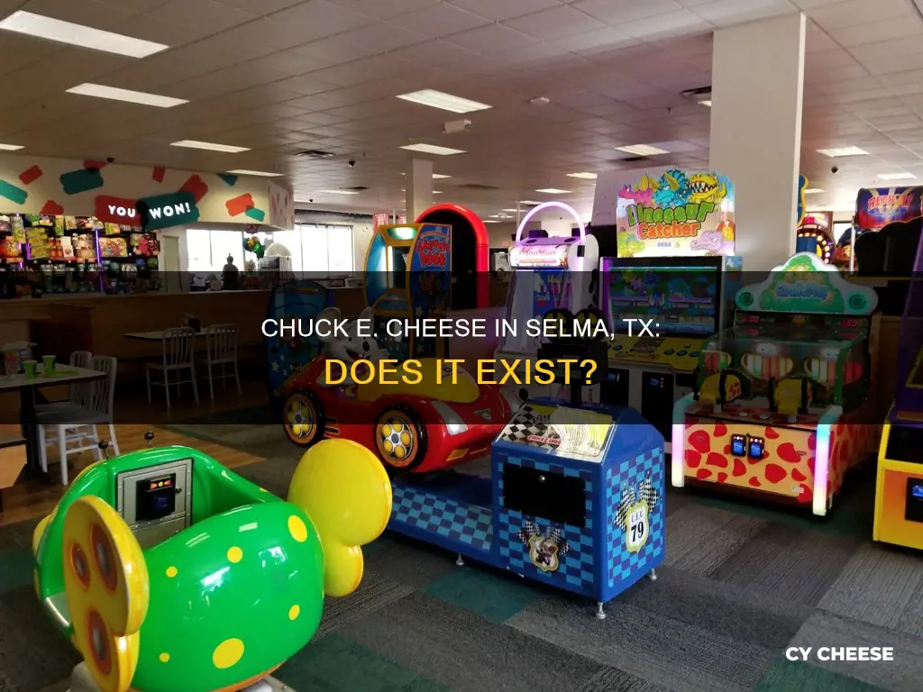 is there a chuck e cheese in selma tx