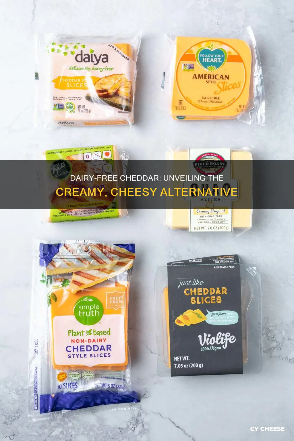 is there a dairy free cheddar cheese