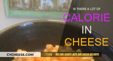 Cheese Calories: A Lot or a Little?