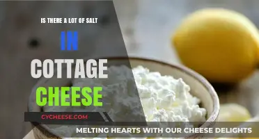 Cottage Cheese and Salt: Uncovering the Sodium Content in Your Favorite Snack