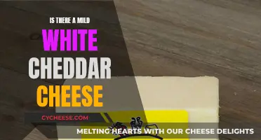 Mild White Cheddar: A Gentle, Creamy Delight