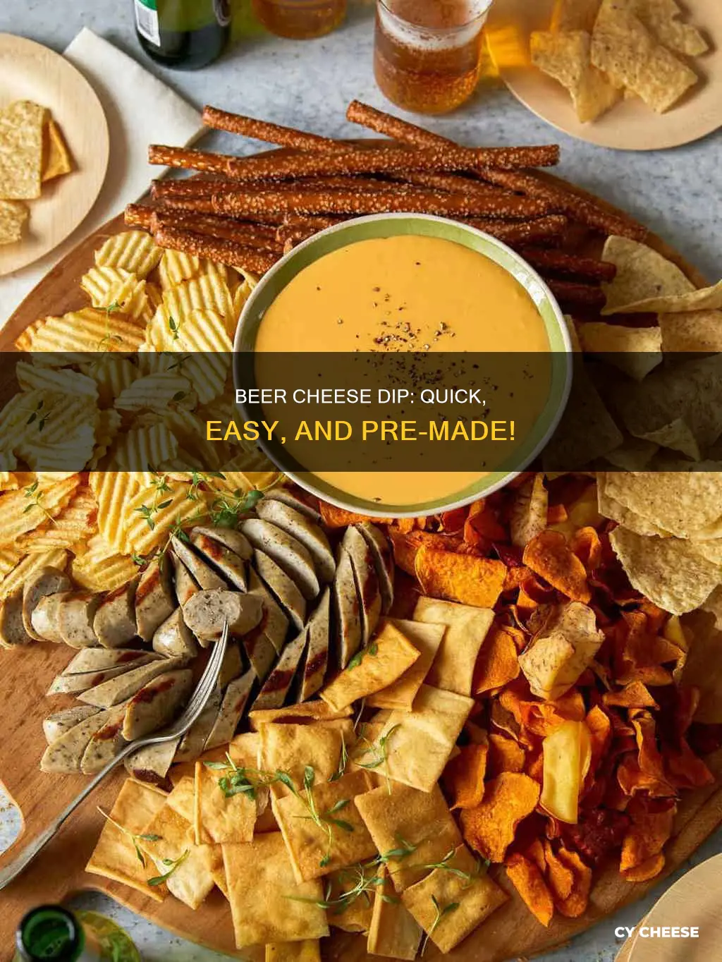 is there a pre made beer cheese dip