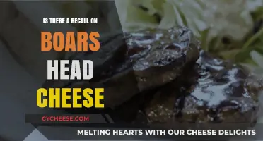 Boar's Head Cheese Recall Alert: What You Need to Know