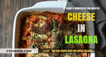 Ricotta Alternatives: Best Substitutes for Creamy Lasagna Layers