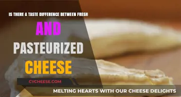 Fresh vs. Pasteurized Cheese: Uncovering the Taste Difference