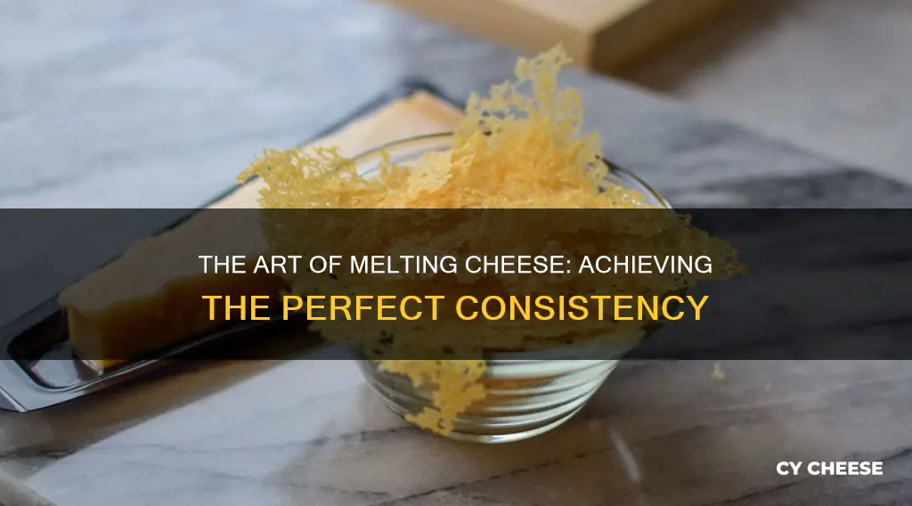 is there a way to thin melted cheese