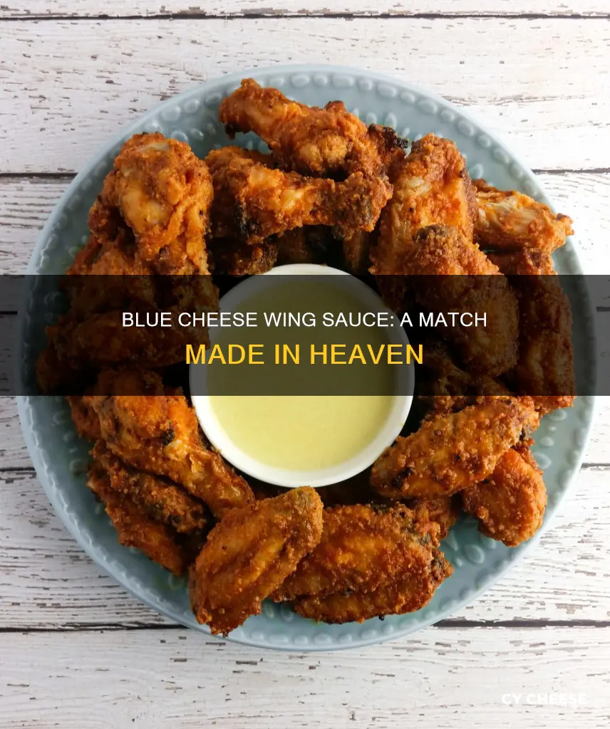 is there a wing sauce using blue cheese