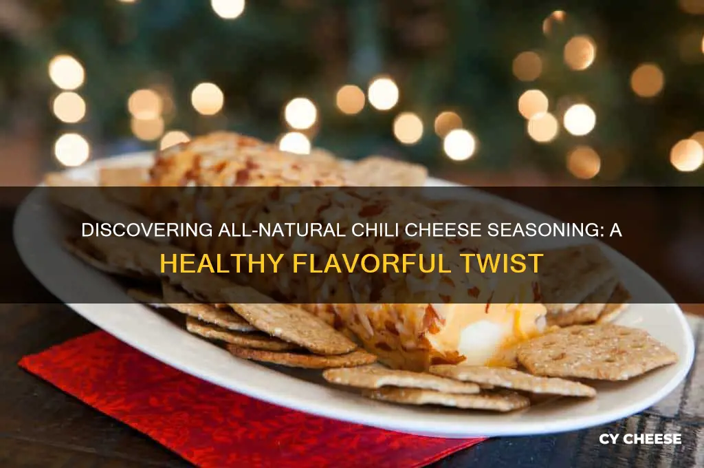 is there an all natural chili cheese seasoning