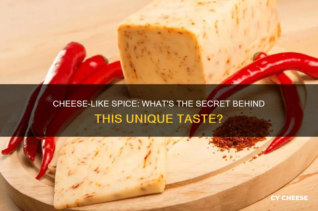 is there any spice taste like cheese